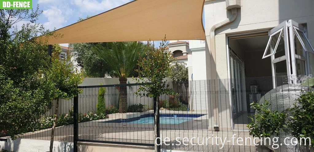 Sicheres Wandhoch 358 Anti Climb Cut Metall Zaun Security Weld Wire Draht Mesh für das Gewerbegebiet des Villa Industry Airport Gebiet